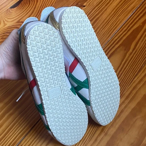 Brand New Onitsuka Tiger Mexico 66 red, green, beige - Picture 5 of 8